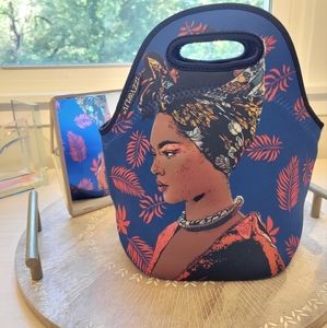 Beautiful Girl Neoprene Bag Makeup Tote